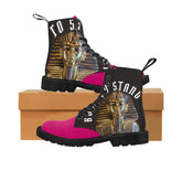 Men's Canvas  HIP HOP ART Boots